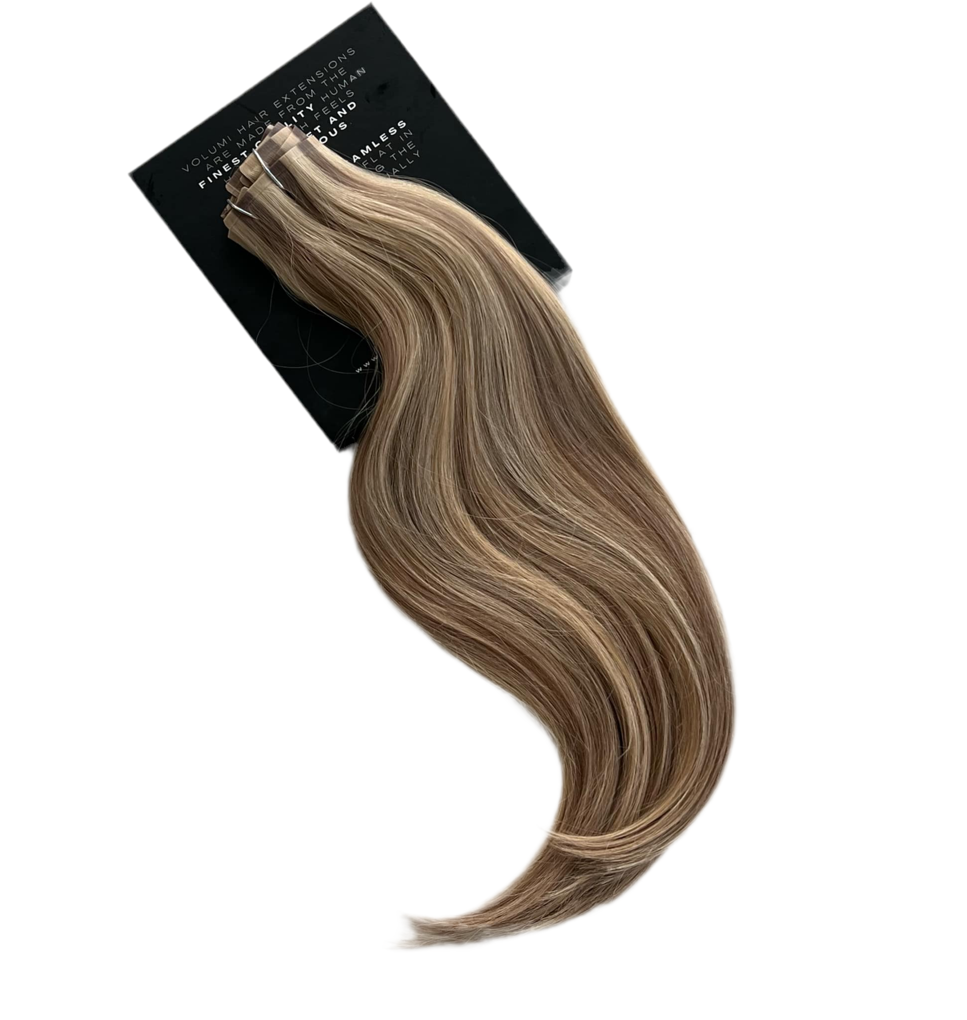 TEDDY BEAR BLONDE - Ultra Seamless Clip In Human Hair Extensions