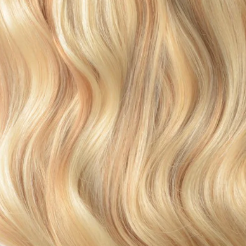 CARAMEL HIGHLIGHTS - Ultra Seamless Clip In Human Hair Extensions