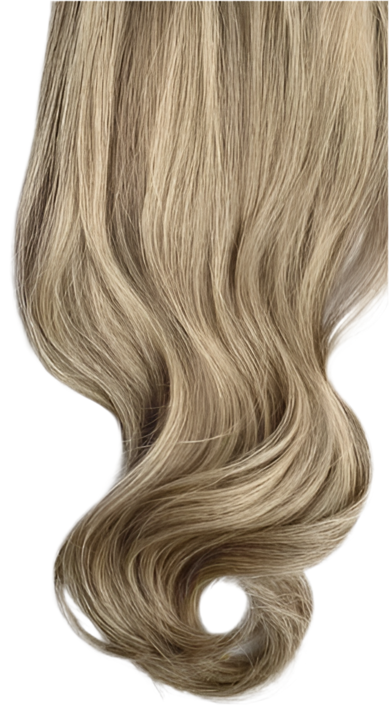 TEDDY BEAR BLONDE - Ultra Seamless Clip In Human Hair Extensions