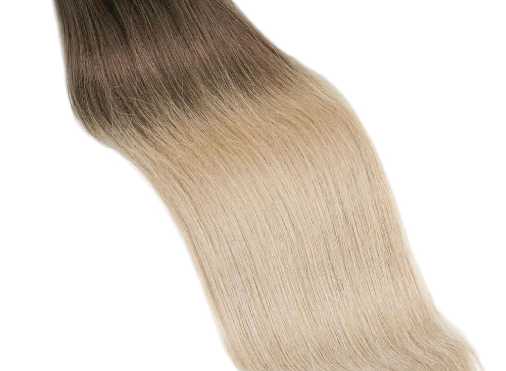 [New] PURE BLONDE (ROOTED) - Ultra Seamless Clip-Ins