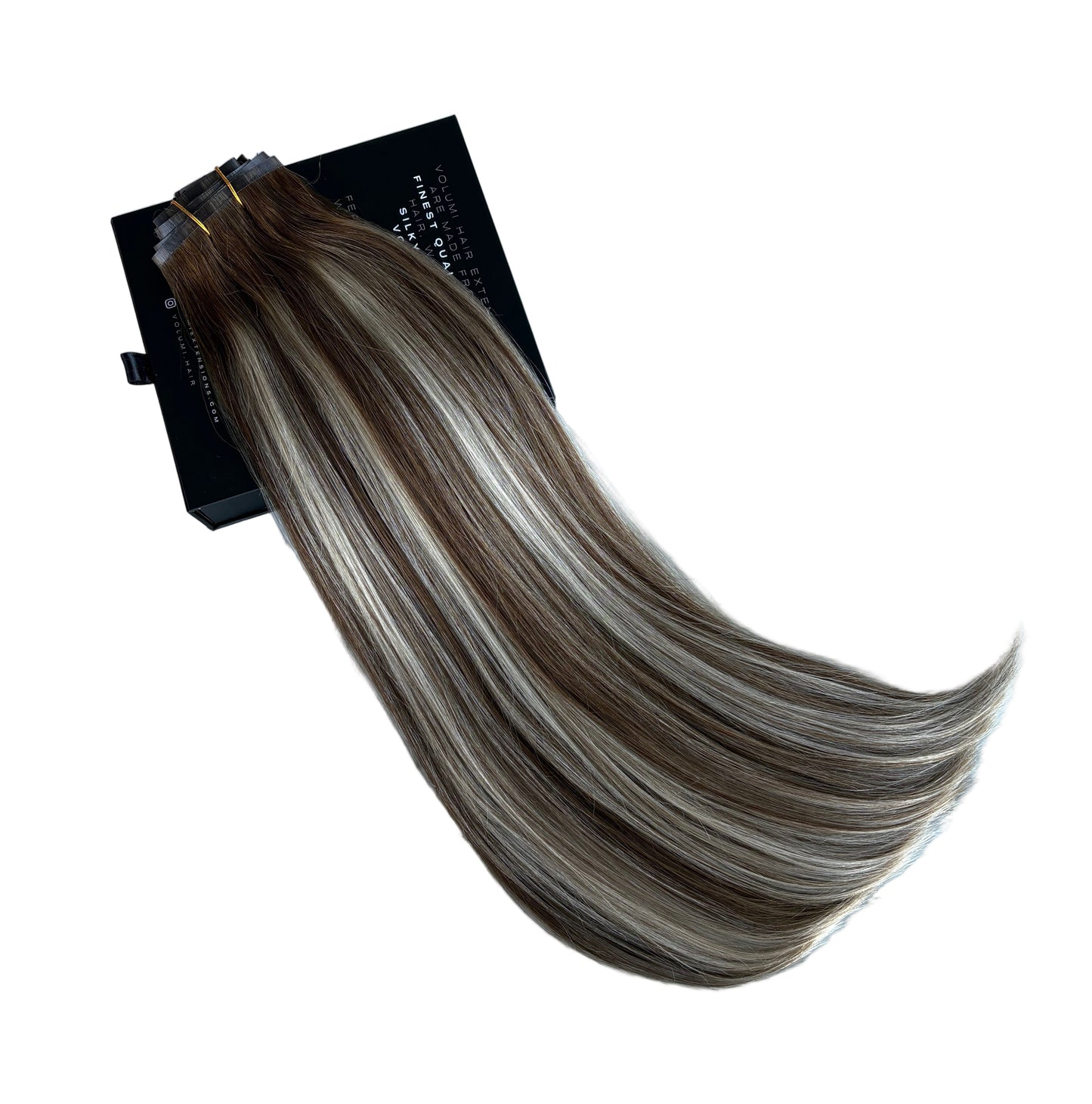 HAZELNUT BRONDIE (ROOTED) - Ultra Seamless Clip-Ins