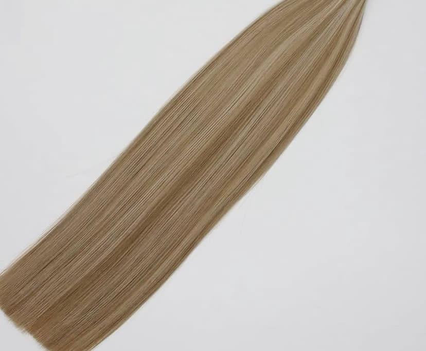 TEDDY BEAR BLONDE - Ultra Seamless Clip In Human Hair Extensions