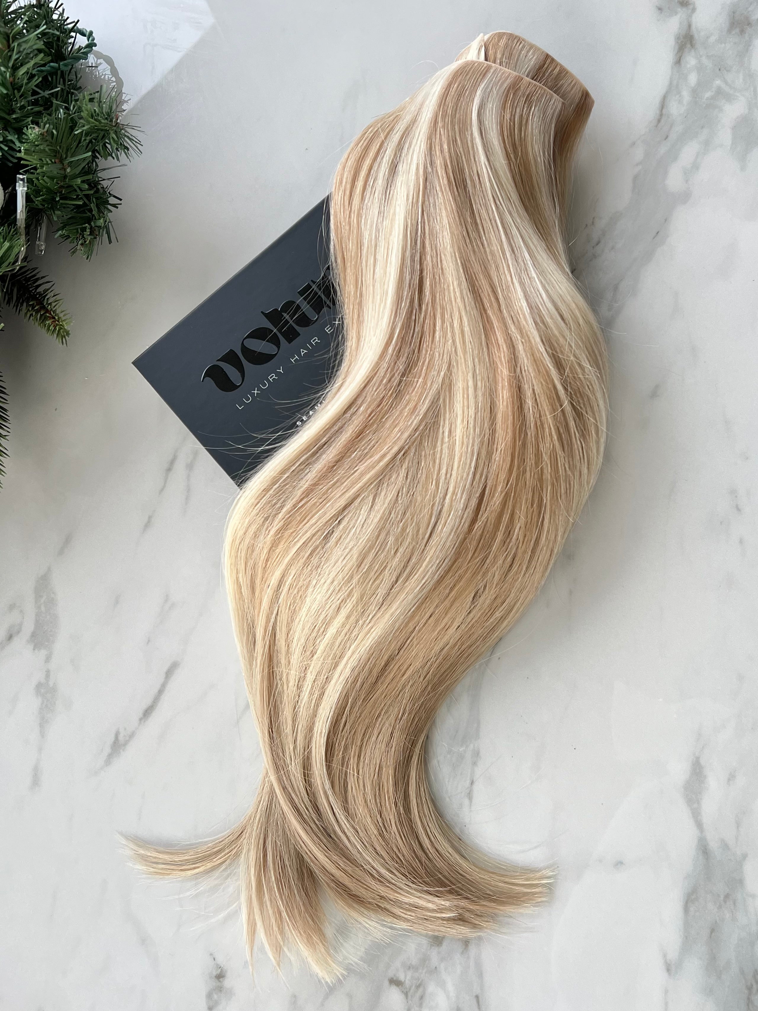 CAPPUCCINO - Invisible Clip In Human Hair Extensions