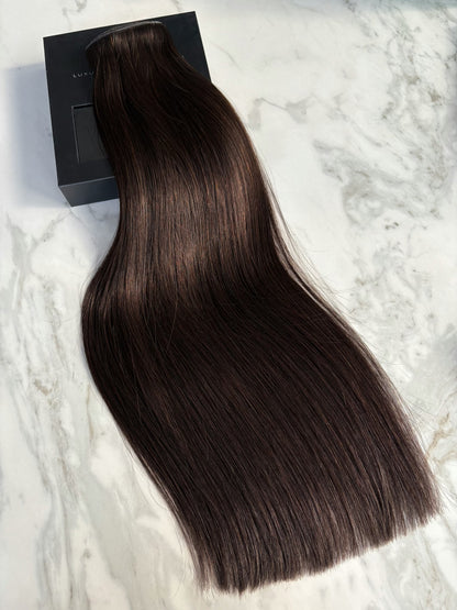 COCOA BROWN - Invisible Clip-Ins