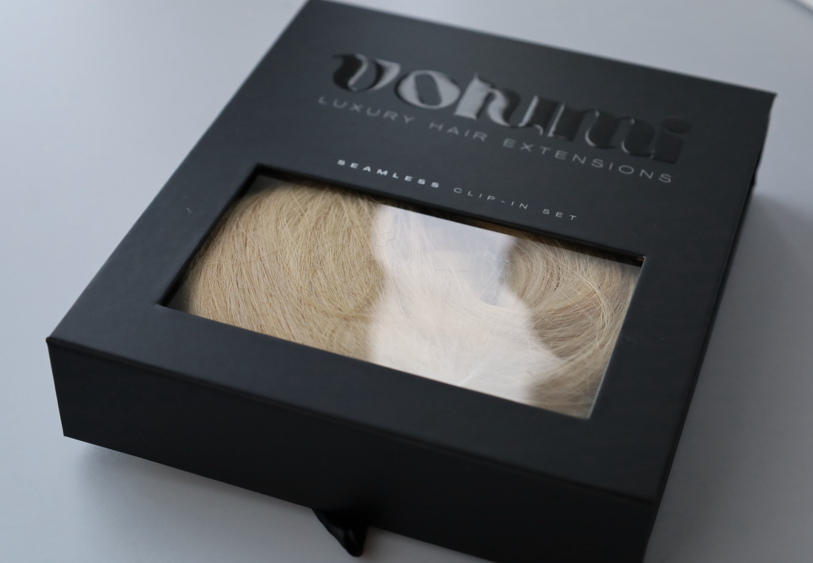 LATTE BLONDE - Ultra Seamless Clip In Human Hair Extensions