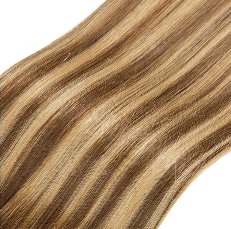 BRONDE ROOTED BALAYAGE Ultra Seamless Clip In Human Hair Extension